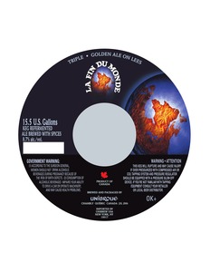 Unibroue La Fin Du Monde