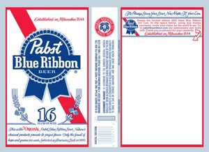 Pabst Blue Ribbon 