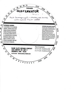 Blank Slate Brewing Company Quaffanator