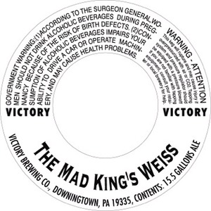 Victory Mad King's Weiss February 2014