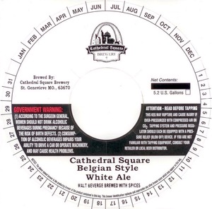 Cathedral Square Brewery Belgian Style White