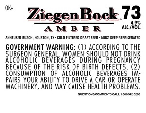 Ziegenbock Amber 