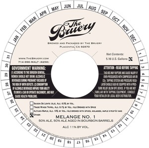 The Bruery Melange 1