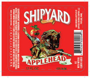 Shipyard Brewing Co. Applehead February 2014