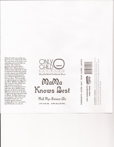 Only Child Brewing Mama Knows Best February 2014