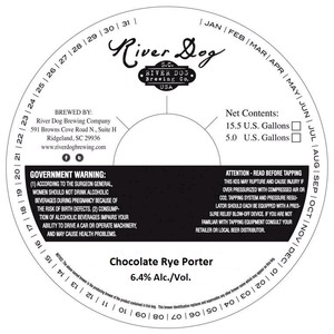 Chocolate Rye Porter 