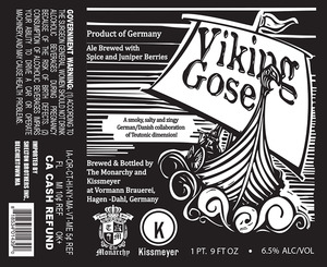 The Monarchy Viking Gose February 2014