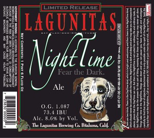 The Lagunitas Brewing Company Night Time February 2014