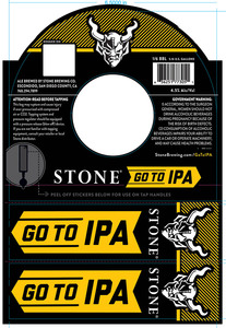 Stone Brewing Co Stone Go To IPA February 2014