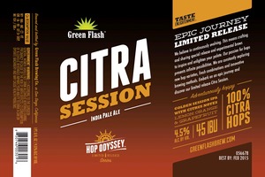 Green Flash Brewing Company Citra Session