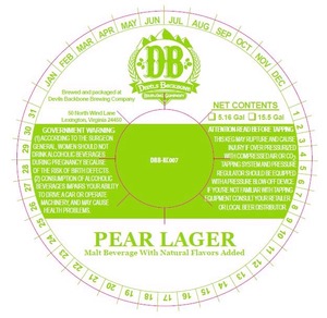 Devils Backbone Brewing Company Pear Lager February 2014