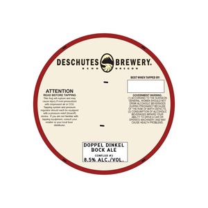 Deschutes Brewery Doppel Dinkel Bock