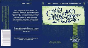 Crazy Mountain Crazy Mountain Amber