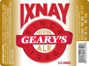 Gearys Ixnay