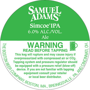 Samuel Adams Simcoe IPA February 2014