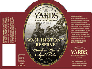 Yards Brewing Company Washington's Reserve