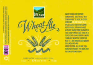 Upland Brewing Co. Wheat