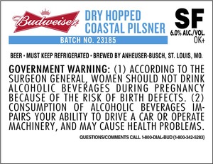 Budweiser Dry Hopped Coastal