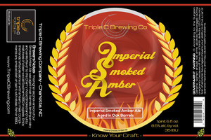 Triple C Brewing Company Imperial Smoked Amber