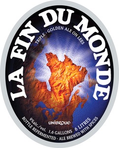 Unibroue La Fin Du Monde February 2014