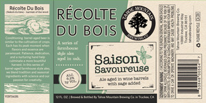 Tahoe Mountain Brewing Company Saison Savoureuse