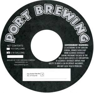 Port Brewing Company Day Drinker