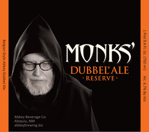 Abbey Brewing Company Monks' Dubbel Ale Reserve February 2014