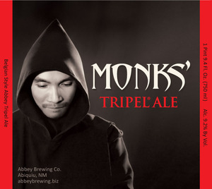 Abbey Brewing Company Monks' Tripel Ale