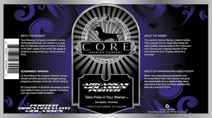 Core Brewing Company Arkansas Molasses February 2014