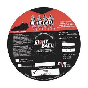 Ei8ht Ball Brewing Word