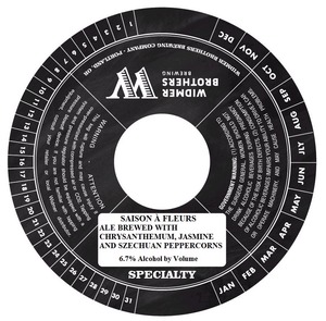 Widmer Brothers Brewing Company Saison A Fleurs February 2014