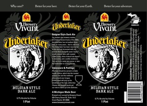 Brewery Vivant Undertaker February 2014