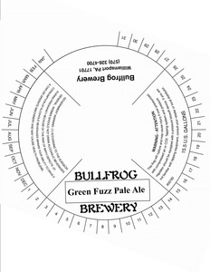 Bullfrog Brewery Green Fuzz