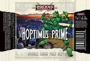 Ruckus Hoptimus Prime February 2014