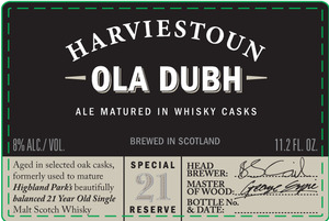 Harviestoun Ola Dubh