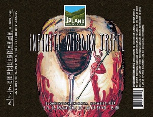 Upland Brewing Co. Infinite Wisdom Tripel