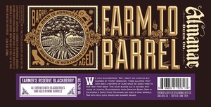 Almanac Beer Co. Farmer's Reserve Blackberry March 2014