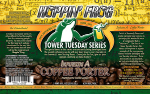 Hoppin' Frog Coffee Porter March 2014