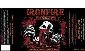 Ironfire Brewing Company The Devil Within February 2014