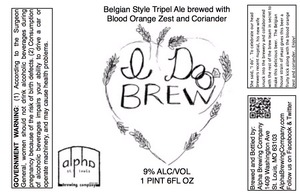 Alpha Brewing Company I Do Brew