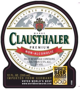 Clausthaler Premium February 2014