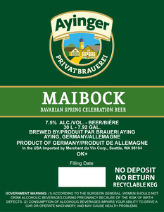 Ayinger Maibock February 2014