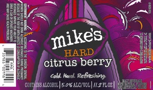 Mike's Hard Citrus Berry March 2014