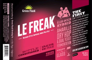 Green Flash Brewing Company Le Freak February 2014
