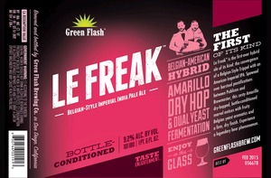 Green Flash Brewing Company Le Freak