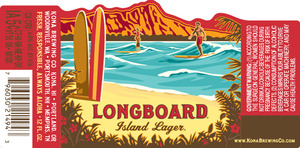 Kona Brewing Co. Longboard February 2014