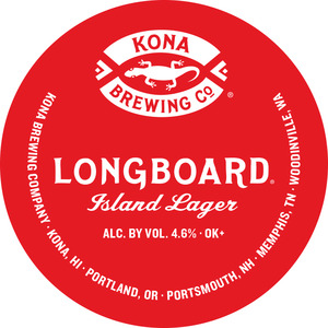 Kona Brewing Co. Longboard February 2014