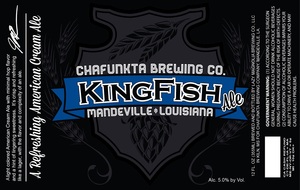 Chafunkta Brewing Company Kingfish Ale February 2014