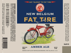 New Belgium Brewing Fat Tire February 2014