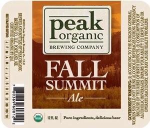 Peak Organic Fall Summit March 2014